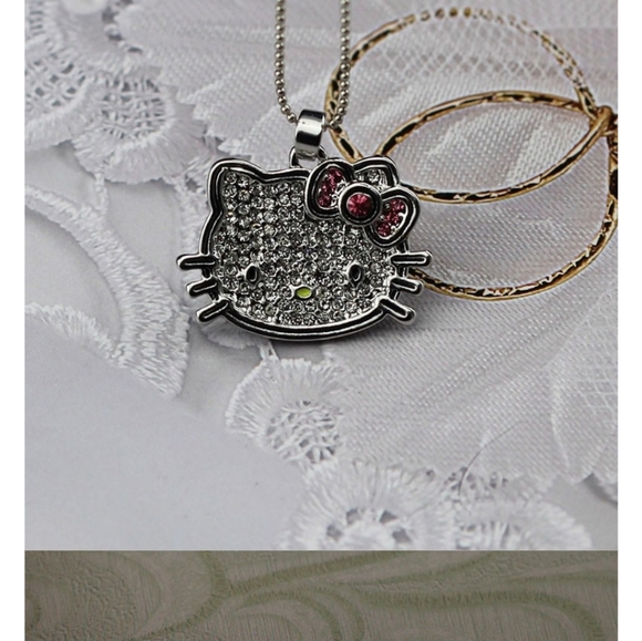 Hello 😺 Kitty necklace - Picture 3 of 6